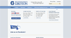 Desktop Screenshot of grotonbank.com