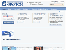Tablet Screenshot of grotonbank.com